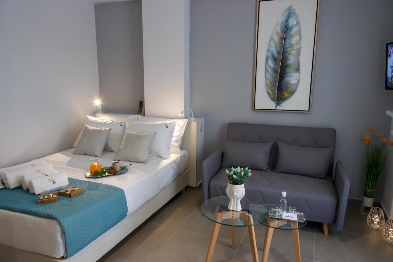 Mk Lux Suites - Steps To Beach آغيوس نيكولاوس المظهر الخارجي الصورة