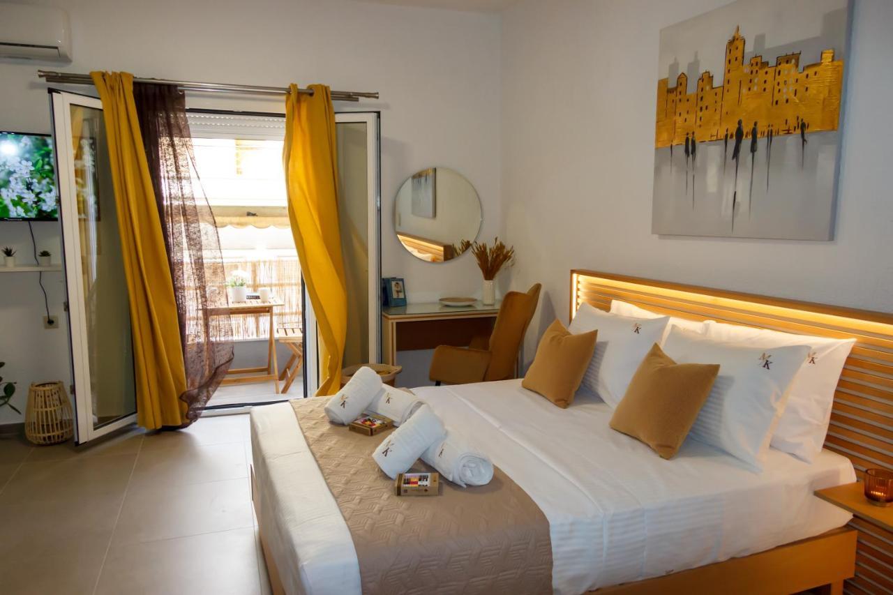 Mk Lux Suites - Steps To Beach آغيوس نيكولاوس المظهر الخارجي الصورة